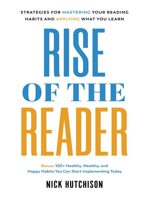 Title details for Rise of the Reader by Nick Hutchison - Available